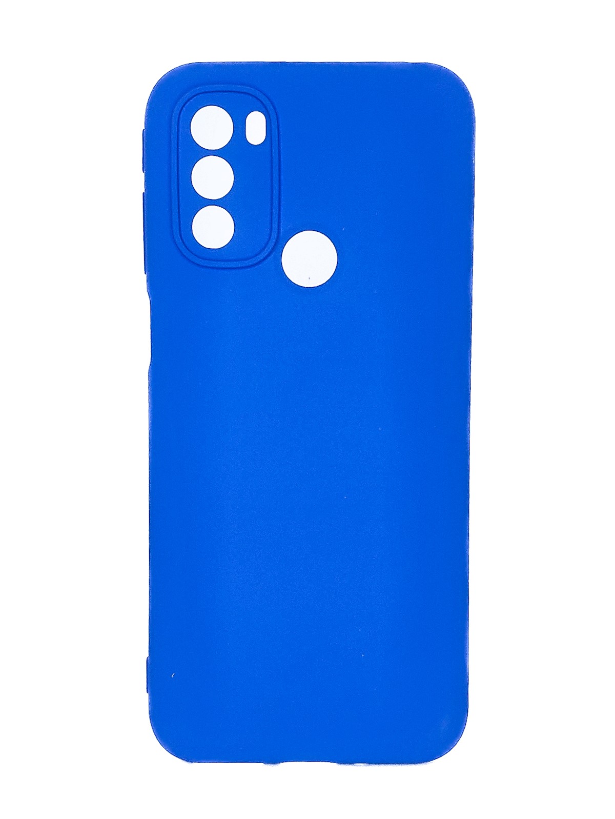 Protectores para celular  para Motorola  Moto G31 Funda de silicona con felpa Azul